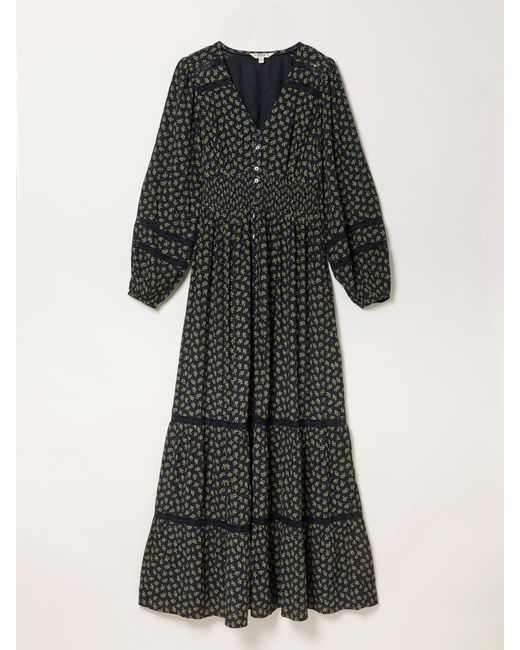FatFace Multicolor Fatface Eden Petite Jacquard Dress
