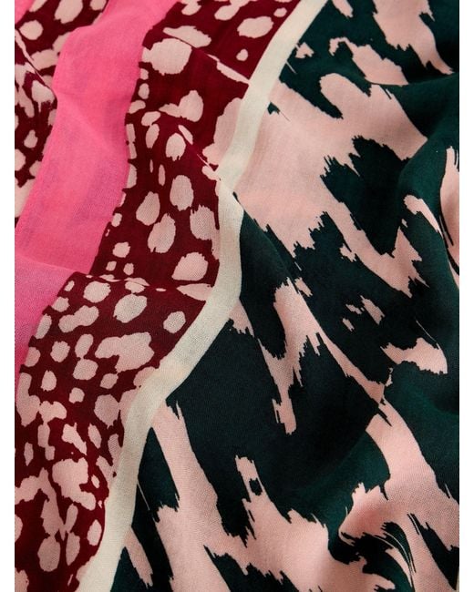 White Stuff White Sophie Printed Scarf