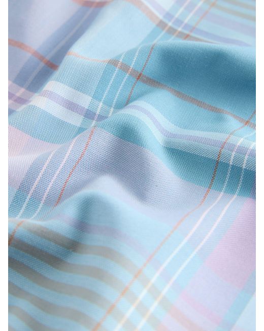 Next Blue Regular Fit Easy Iron Button Down Oxford Shirt for men