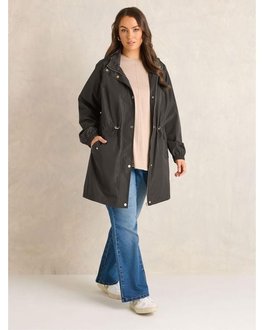 Evans Gray Lightweight Rain Jacket