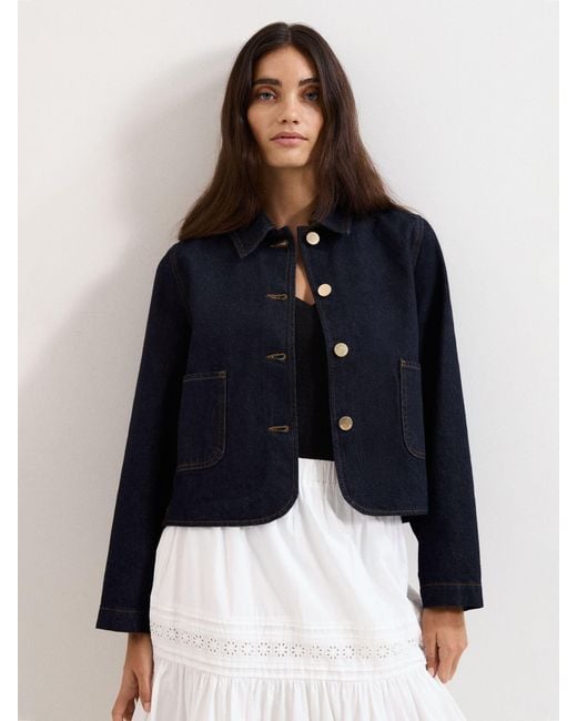 Phase Eight Blue Phase Eight Denim Indira Jacket