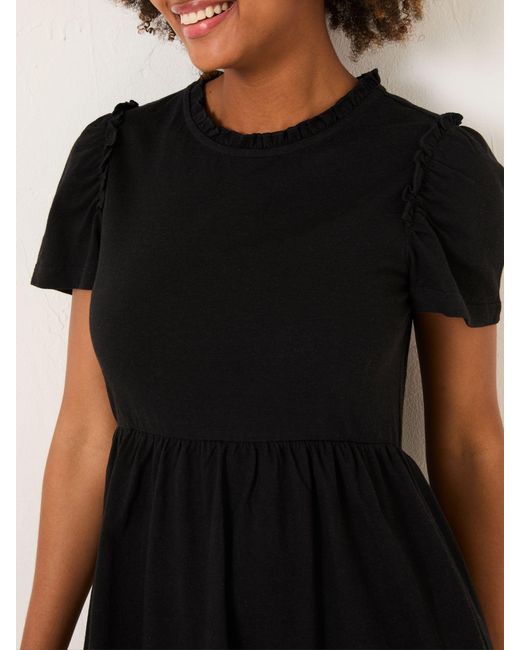 FatFace Black Fatface Josie Jersey Mini Dress