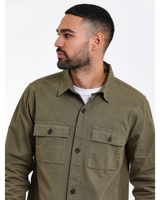 Threadbare Green Lightweight Jacket for men