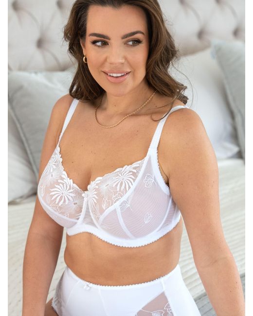 Pour Moi White St Tropez Bh Mit Vollen Körbchen