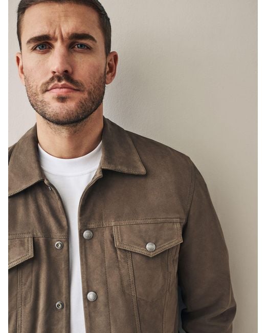 Next Brown Signature Western Jacket for men