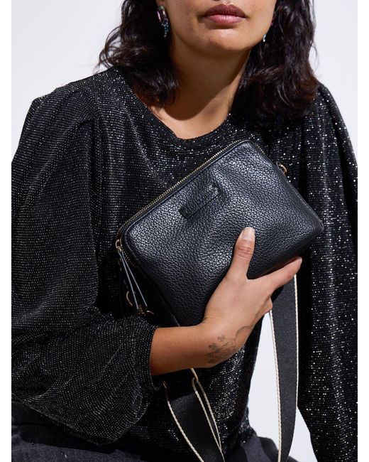 Oliver Bonas White Isla Cross-Body Bag