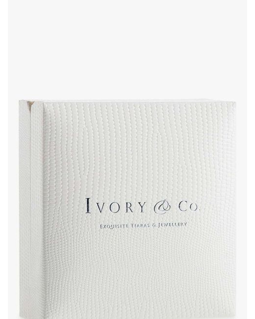 Ivory & Co. Metallic Balmoral Crystal Dainty Set