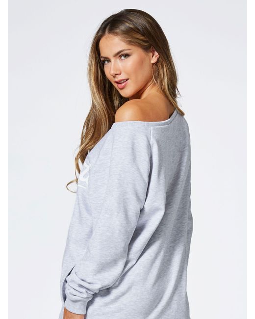 Pineapple Gray Light Oversized Monster Sweatshirt