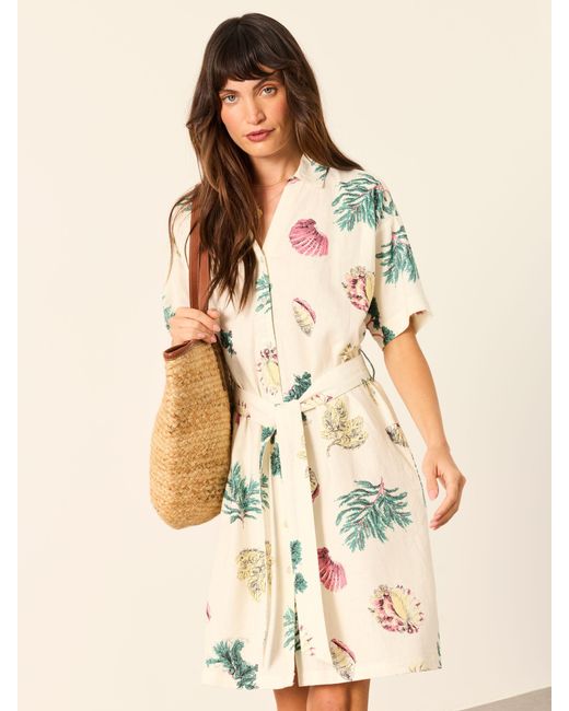 FatFace Multicolor Fatface Cleo Regular Shirt Dress