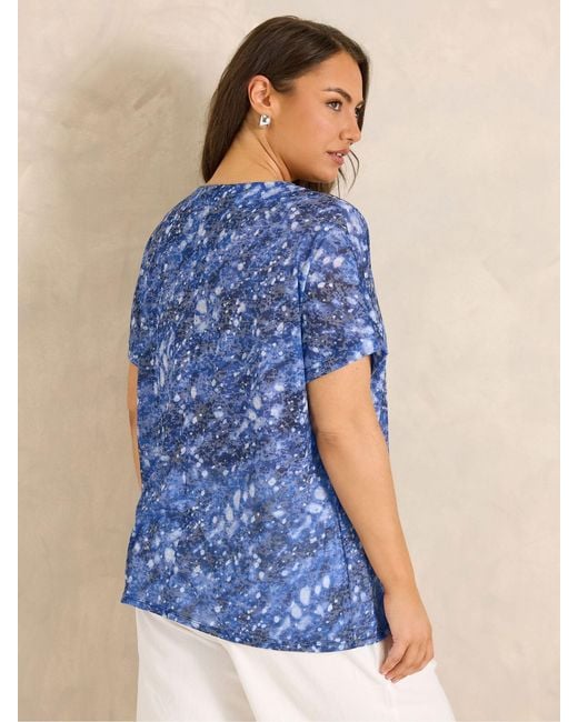 Evans Blue Burnout Top