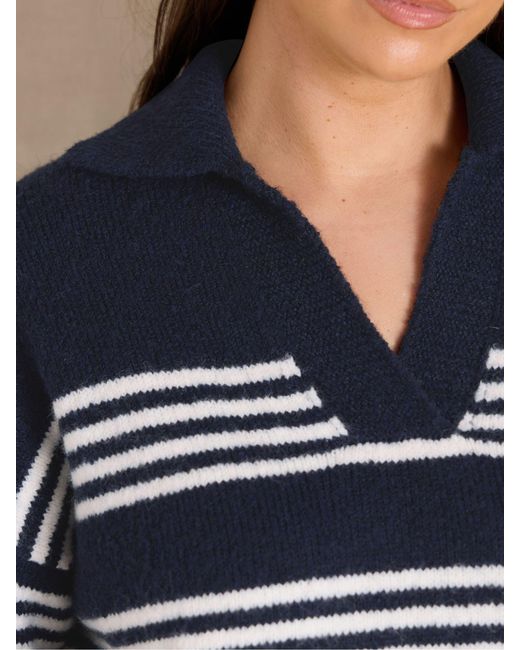 Evans Blue Knitted Jumper