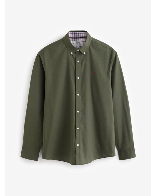 Next Langärmeliges Oxford-Hemd Mit Stretchanteil3X-Large in Green für Herren