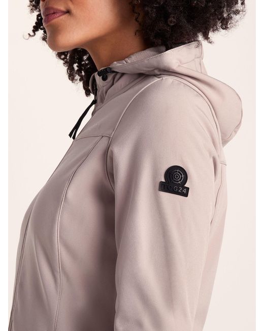 TOG24 Pink Tog 24 Keld Shower Resistant Hooded Softshell Jacket