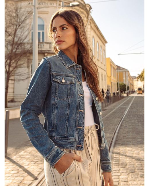 Threadbare Blue Classic Denim Jacket