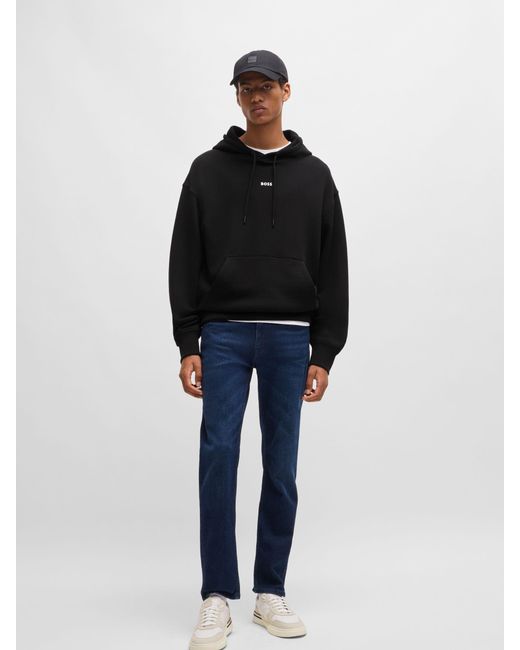 Boss Black Regular Fit Logo Hoodie for men