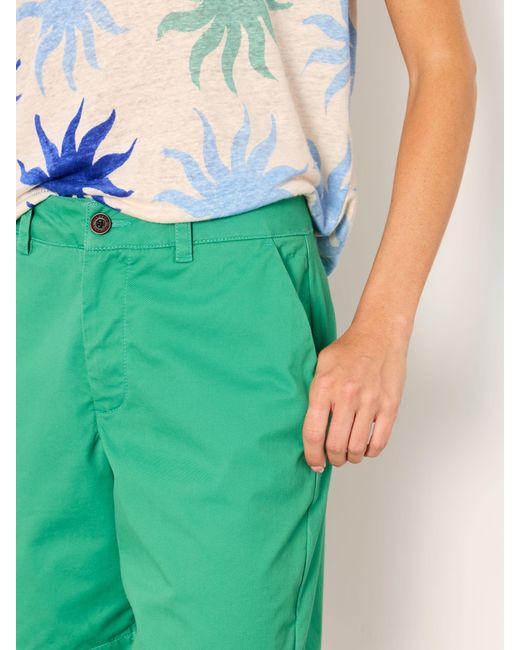 FatFace Green Fatface Sandown Longline Chino Shorts