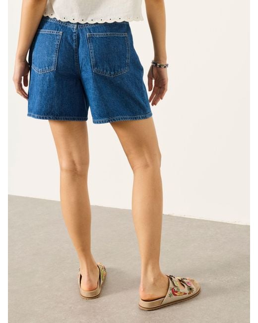 FatFace Blue Fatface Mia Denim Shorts