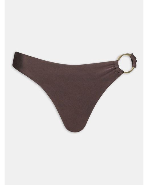 Tala Brown Side Ring Bikini Bottoms