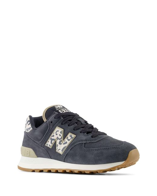 New Balance Blue 574 Damen-Turnschuhe
