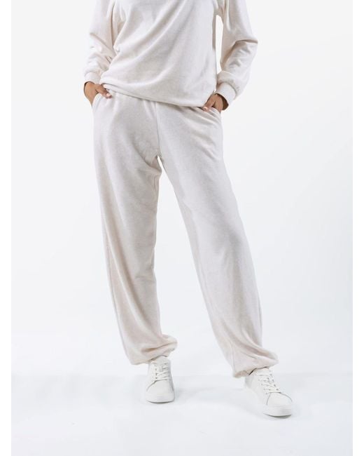 Juicy Couture White Davidson Trackpants