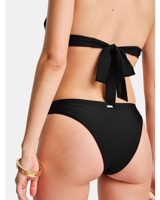 Tala Black Side Ring Bikini Bottoms