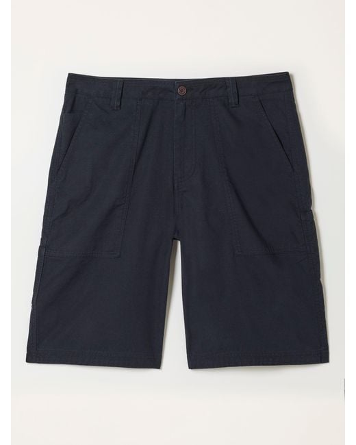 FatFace Black Fatface Pascal Utility Shorts for men