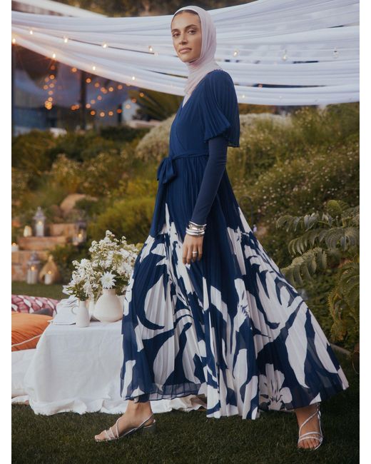 Phase Eight Abigail Dress in Blue | Lyst