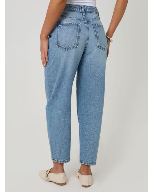 Threadbare Blue Barrel Leg Jeans