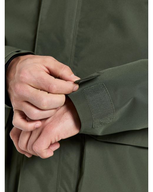 Didriksons Gray Liam Waterproof Coat for men