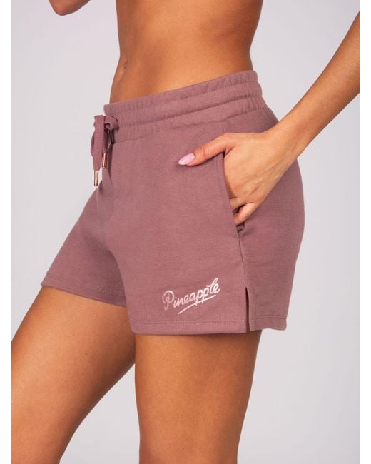 Pineapple Pink Retro Shorts