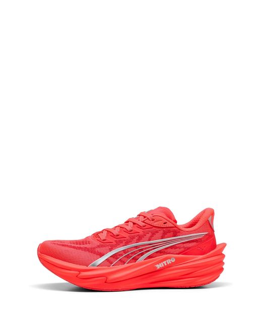 PUMA Red Deviate Nitro 4 Wns