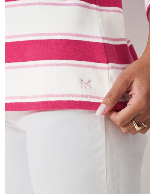 Crew Pink Ultimate Breton Top