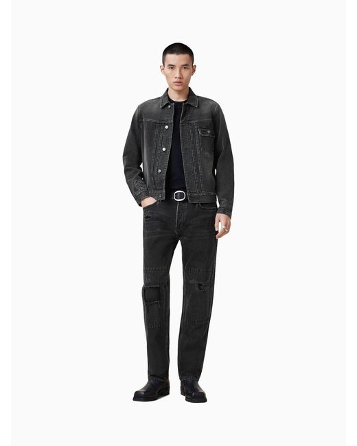 AllSaints Allsaints 100% Organic Cotton Jayger Jacketklein in Black für Herren