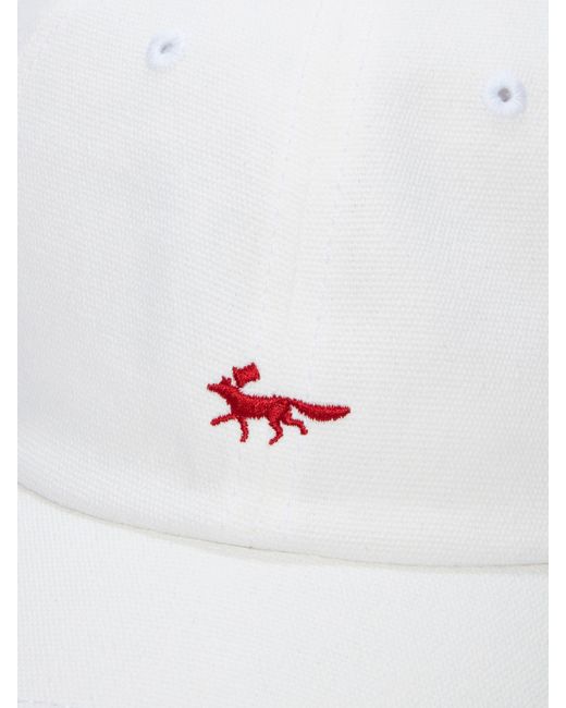 aubi White Strubby Cap for men