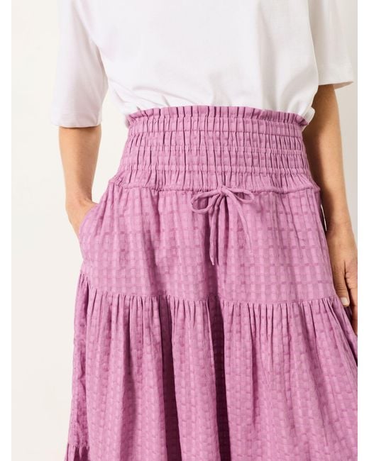 FatFace Pink Fatface Billy Midi Skirt