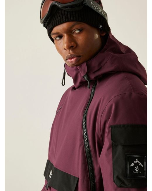 Dare 2b Red T-Bar Overhead Ii Jacket for men