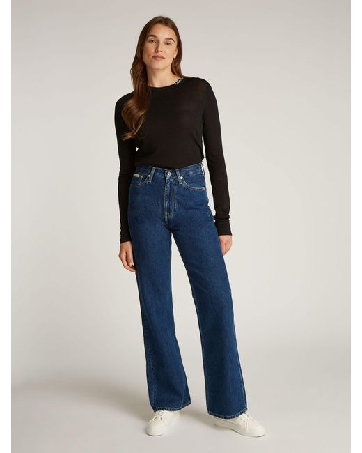 Calvin Klein Blue Calvin Klein Authentic Bootcut Jeans