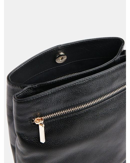 Whistles Black Dion Bucket Bag