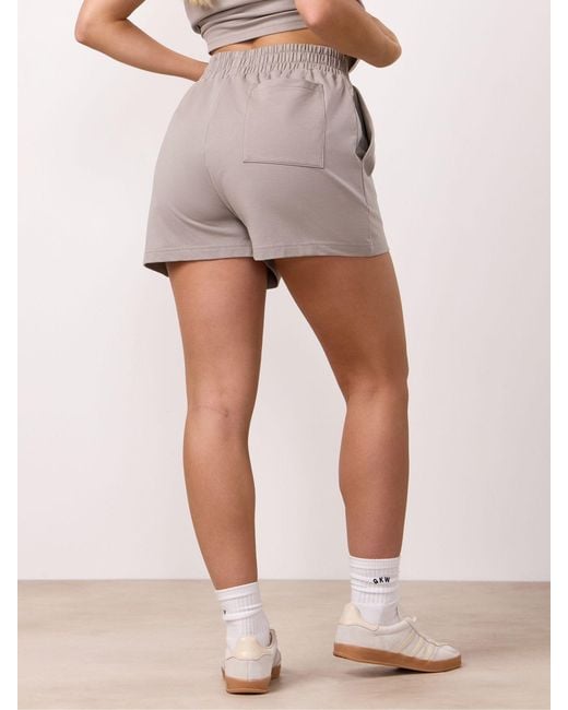 Gym King Gray Victory Loopback Shorts