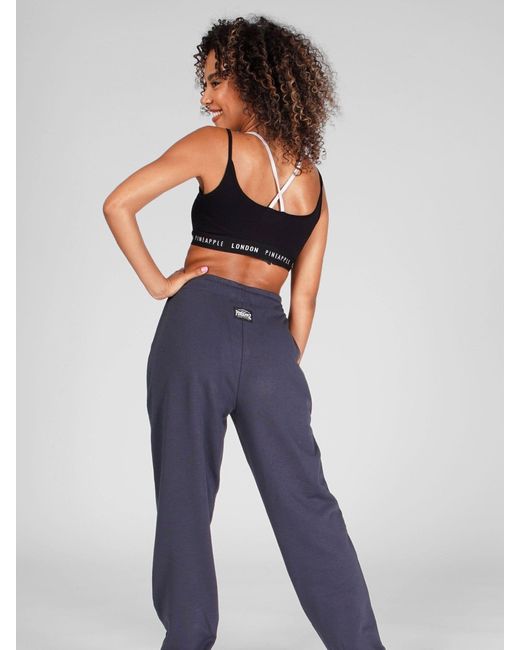 Pineapple Blue Oversized Pocket Cuffed Joggers