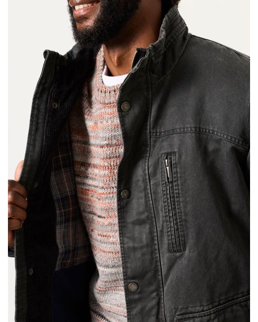 FatFace Gray Fatface Charcoal Lomond Jacket for men