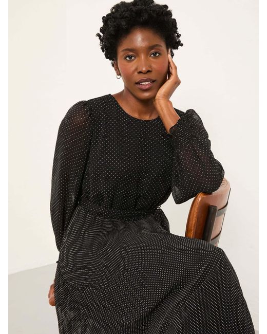 FatFace Black Fatface Darcy Darcy Midi Dress