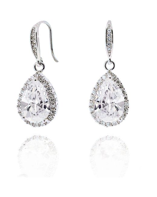 Ivory & Co. Metallic Eton Earrings