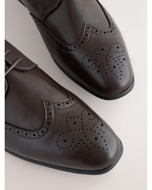 Next Brogue Schuhe in Brown für Herren