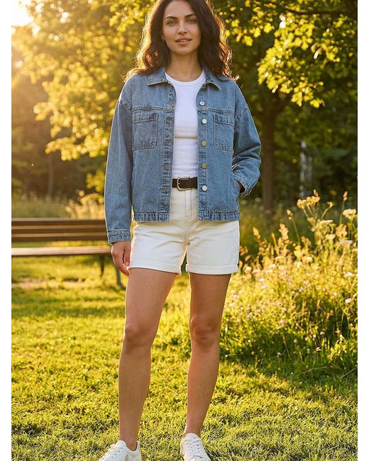 Roman Yellow Denim Jacket