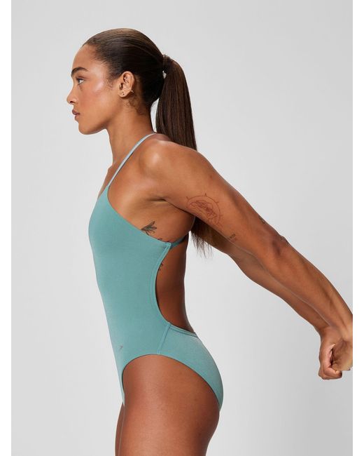 Speedo Blue Active Back Swimsuit