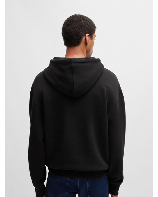 Boss Black Regular Fit Logo Hoodie for men