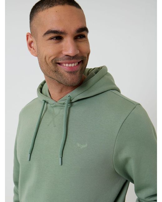 Threadbare Green Mint Hoodie for men