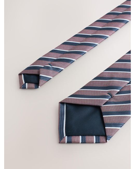 Next Blue Pattern Tie for men