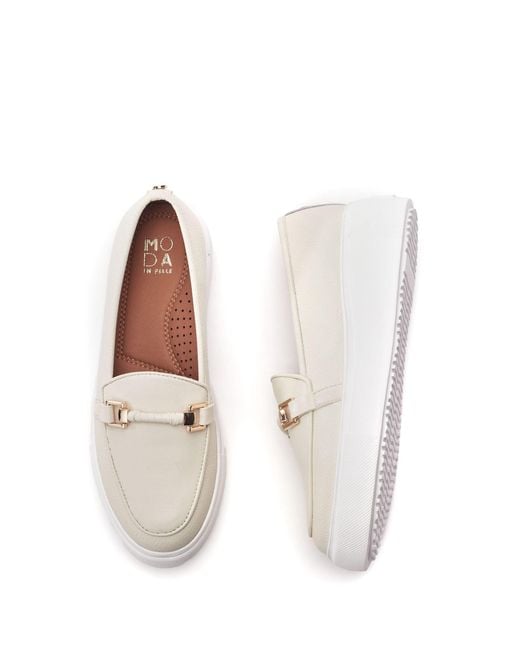 Moda In Pelle White Moda
